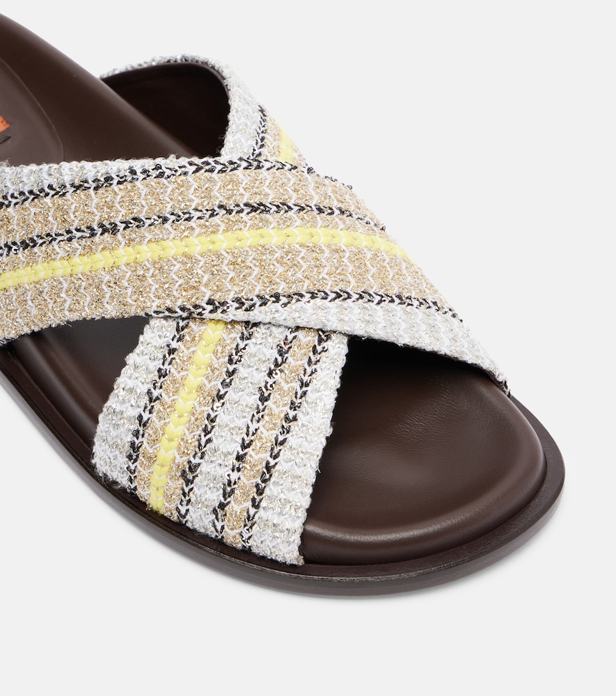  Missoni Missoni Sandalen Viola Aus Häkelstrick 