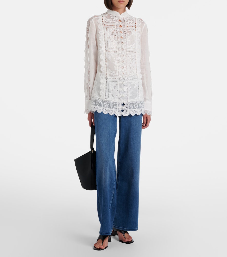 Frame Le Slim Palazzo wide-leg jeans