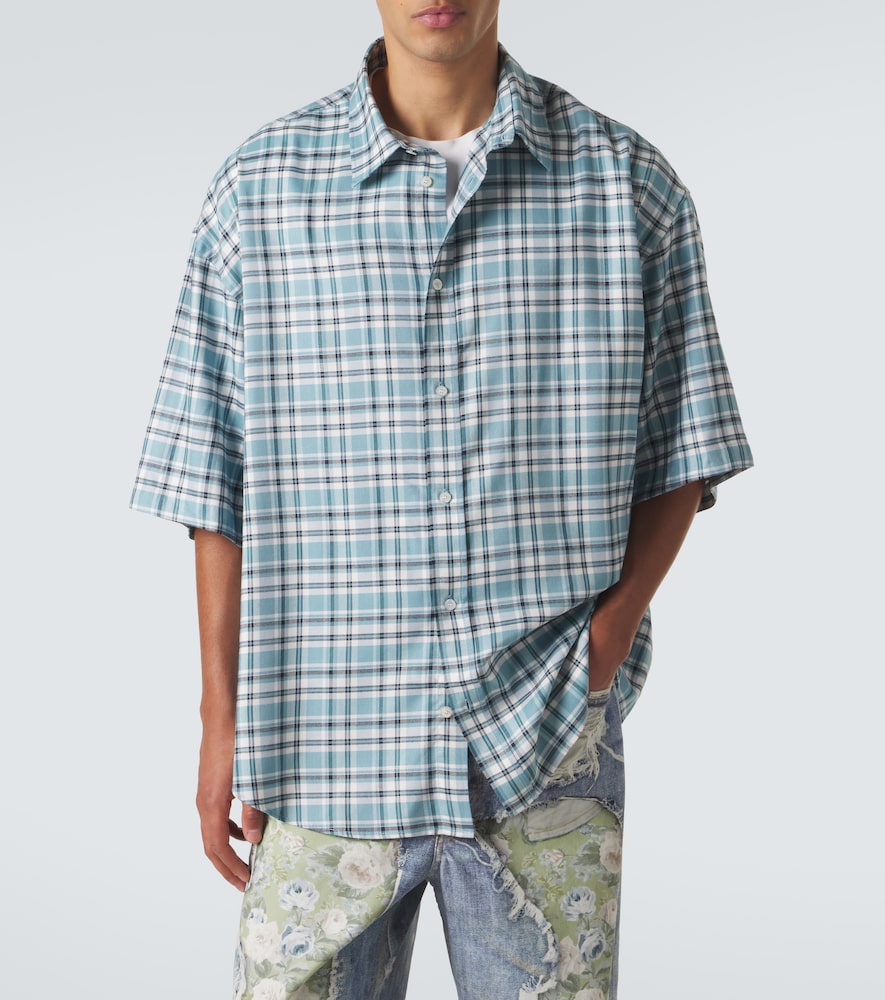 Acne Studios Acne Studios Oversize-hemd Aus Flanell 
