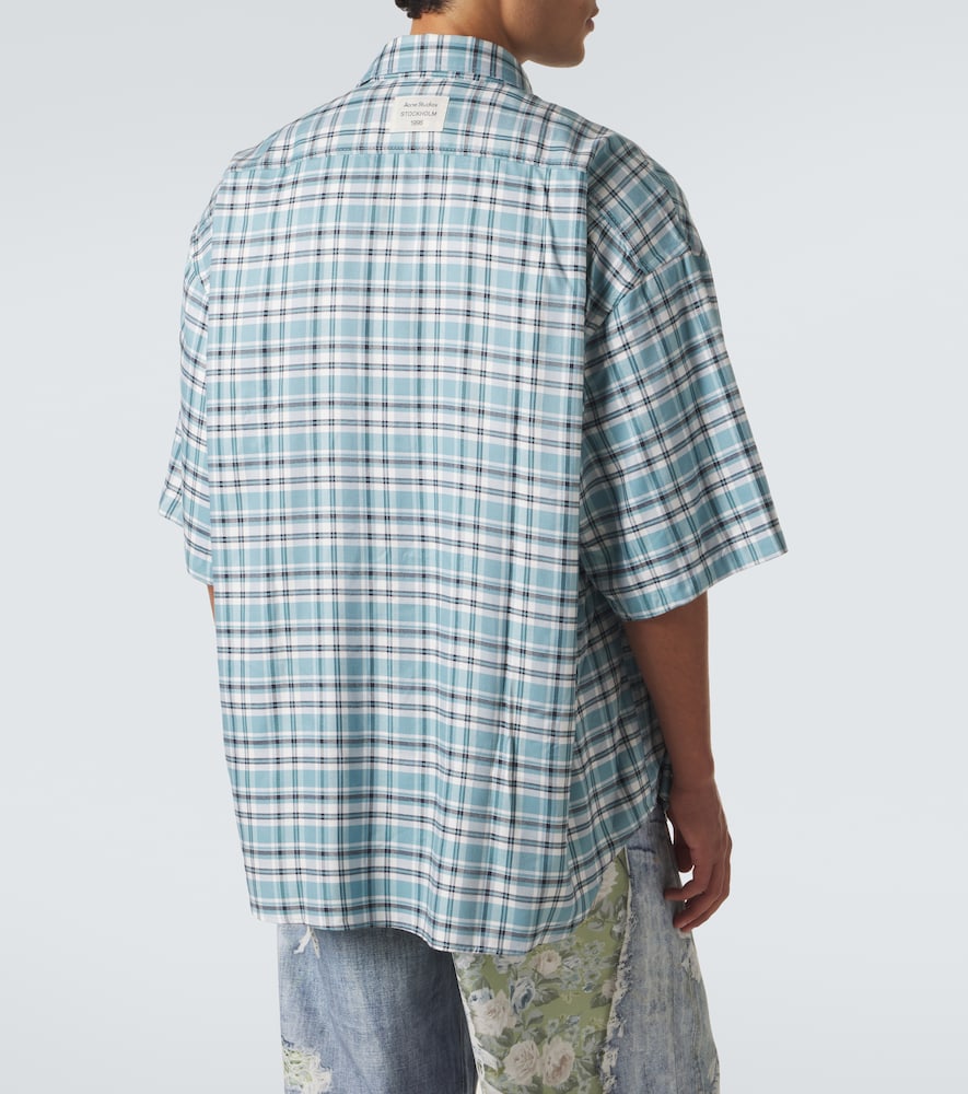  Acne Studios Acne Studios Oversize-hemd Aus Flanell 