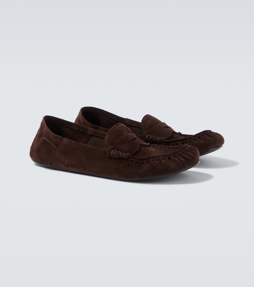 Acne Studios Bojan suede loafers