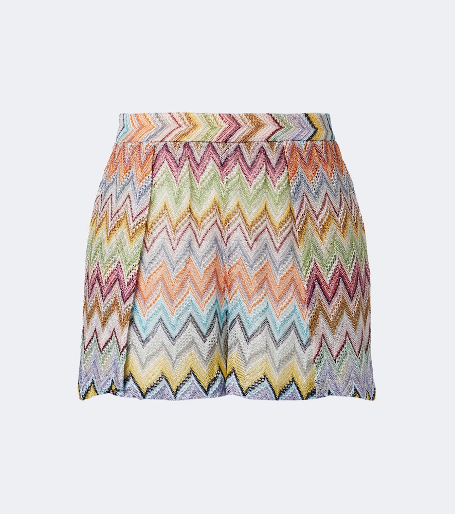 Missoni Femme Multicolore Short Zigzag En Lamé Fr Taille 32 - Mytheresa