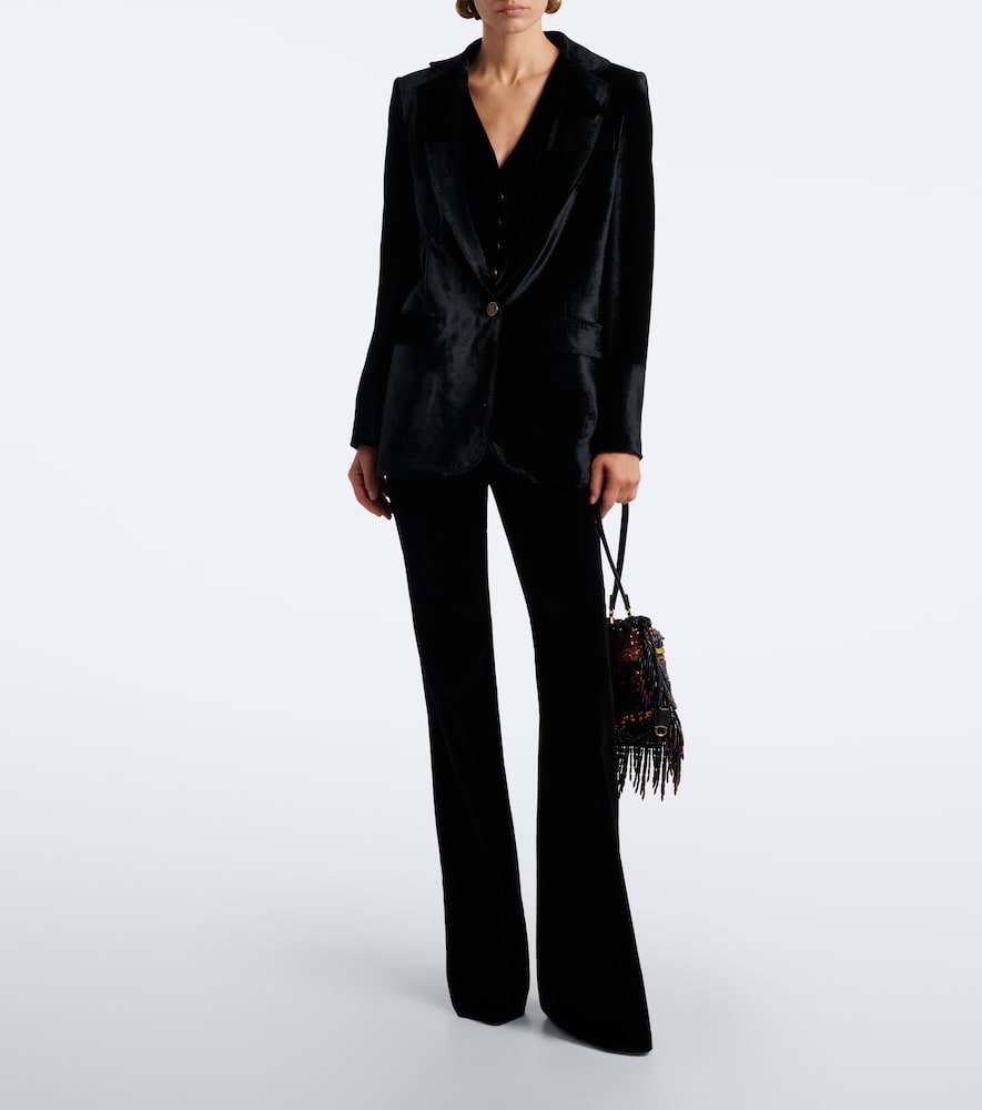 Kalispera Small Beaded Fringed Shoulder Bag
