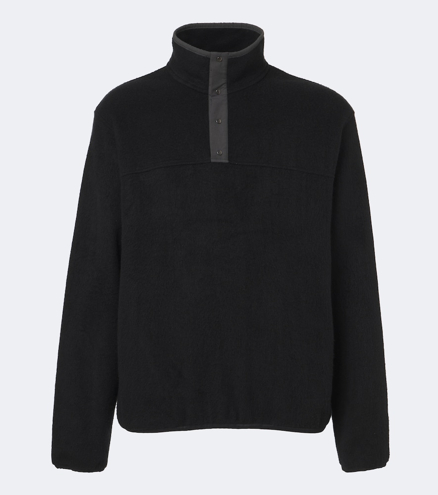 Sweatshirt Maury aus Baumwoll-Fleece