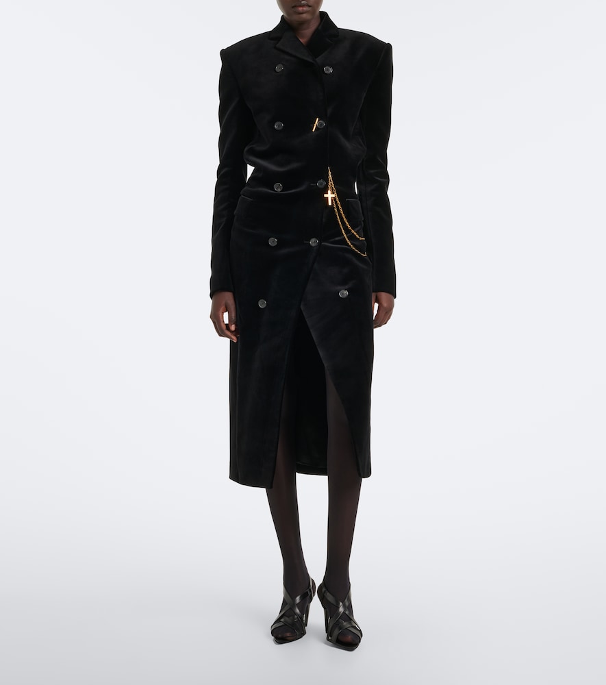 Rolon Cotton Double-Breasted Coat