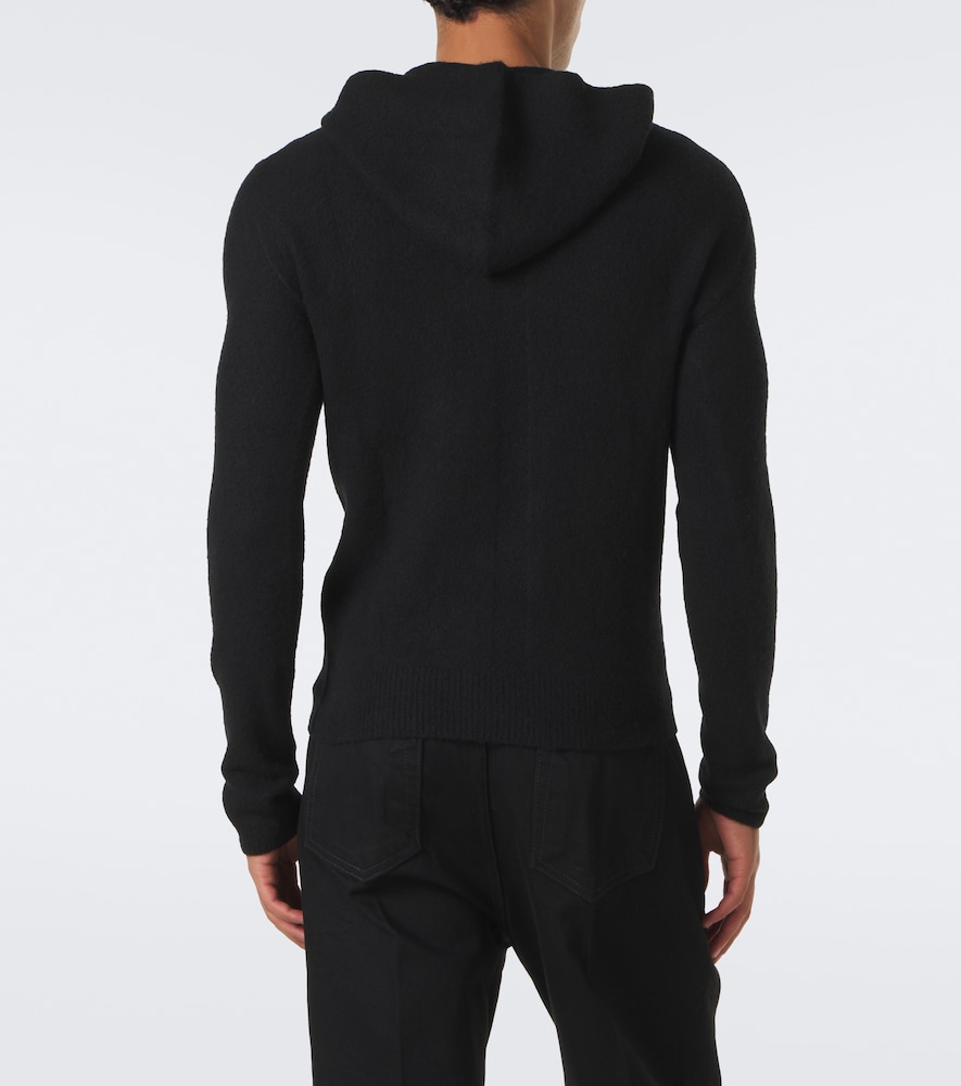 Knitted Cashmere-Blend Hoodie