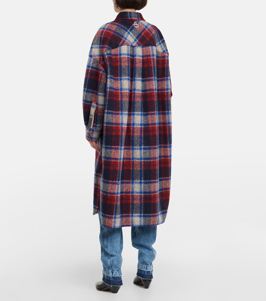 Marant Etoile Marant Etoile Fontizi Checked Coat 