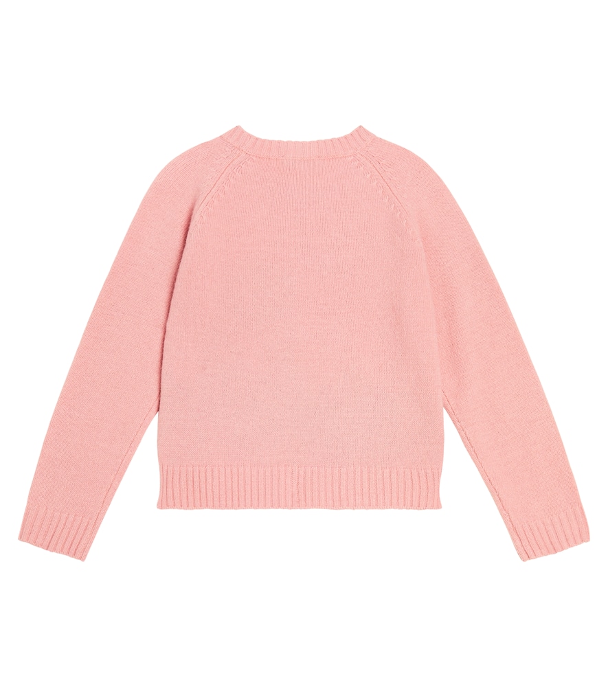 Shop Il Gufo Virgin Wool Sweater In Multicoloured