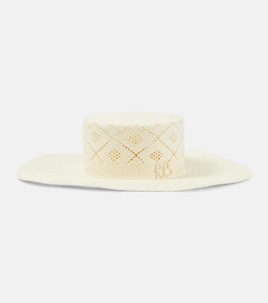 Ruslan Baginskiy Cutout straw hat