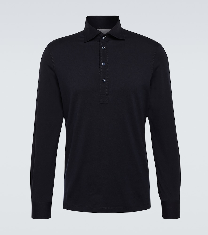 BRUNELLO CUCINELLI Brunello Cucinelli Cotton polo sweater　ブルネロ・クチネリ コットン ポロ セーター