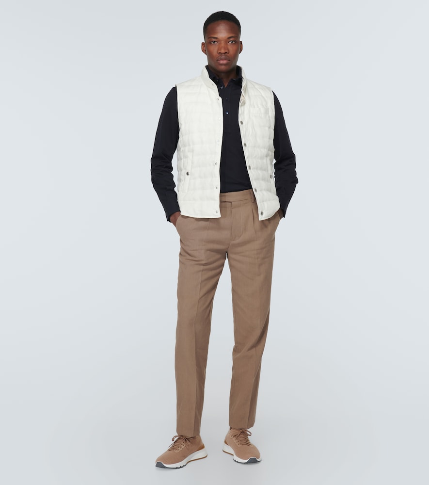  Brunello Cucinelli Brunello Cucinelli Cotton Polo Sweater 