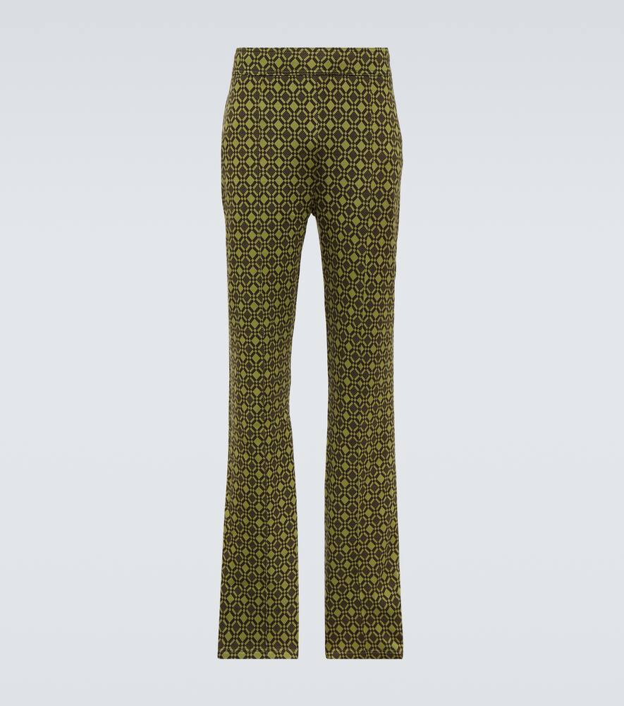 Wales Bonner Power printed cotton track pants