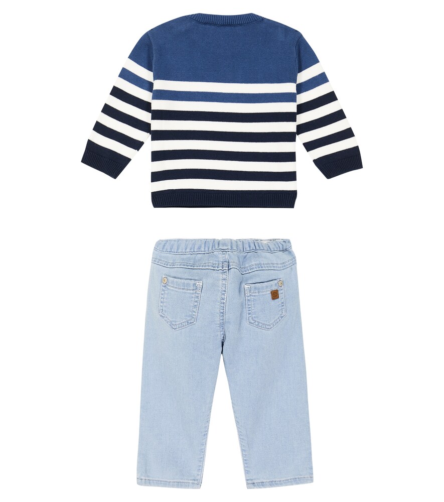  Tartine Et Chocolat Tartine Et Chocolat Baby Set Aus Pullover Und Jeans 