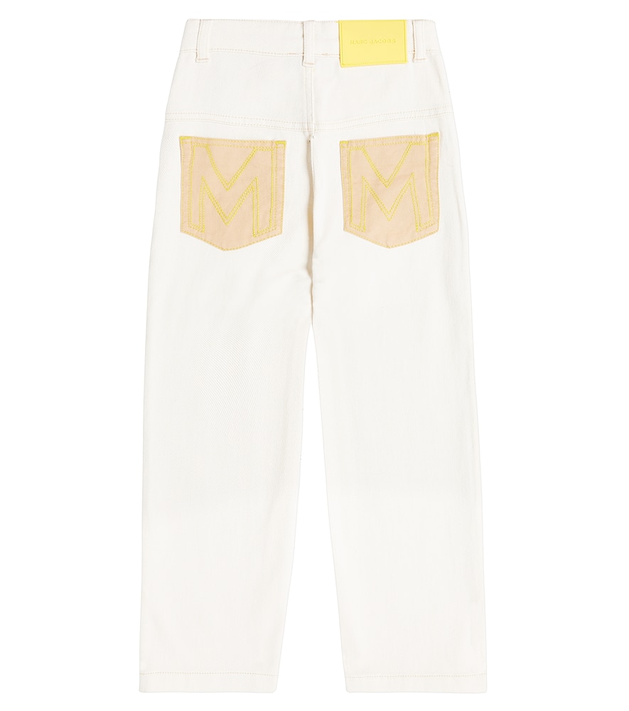 Marc Jacobs Colorblocked Jeans In Weiss