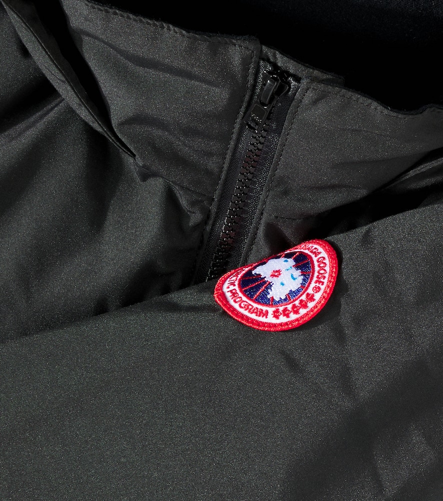 Canada Goose Grizzly Down Snowsuit In Black