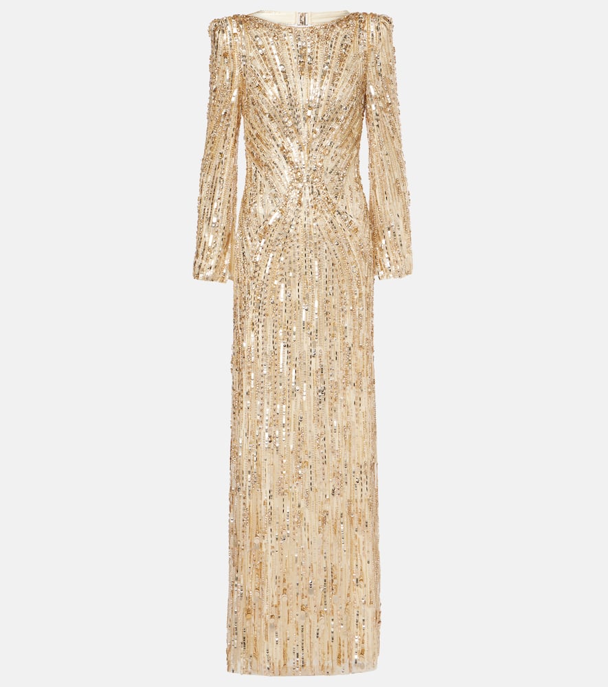 Sequined gown