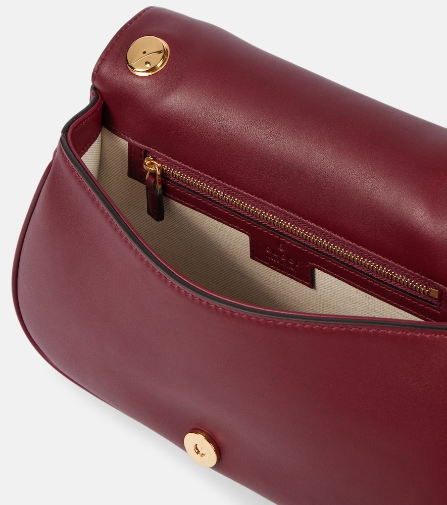 Gucci Blondie Small Top Handle Bag In Rosso Ancora