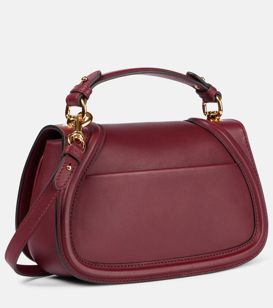 Gucci Blondie Small Top Handle Bag In Rosso Ancora