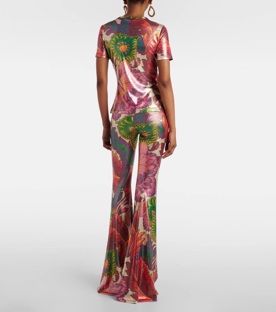 Etro Floral T-shirt In Multicoloured