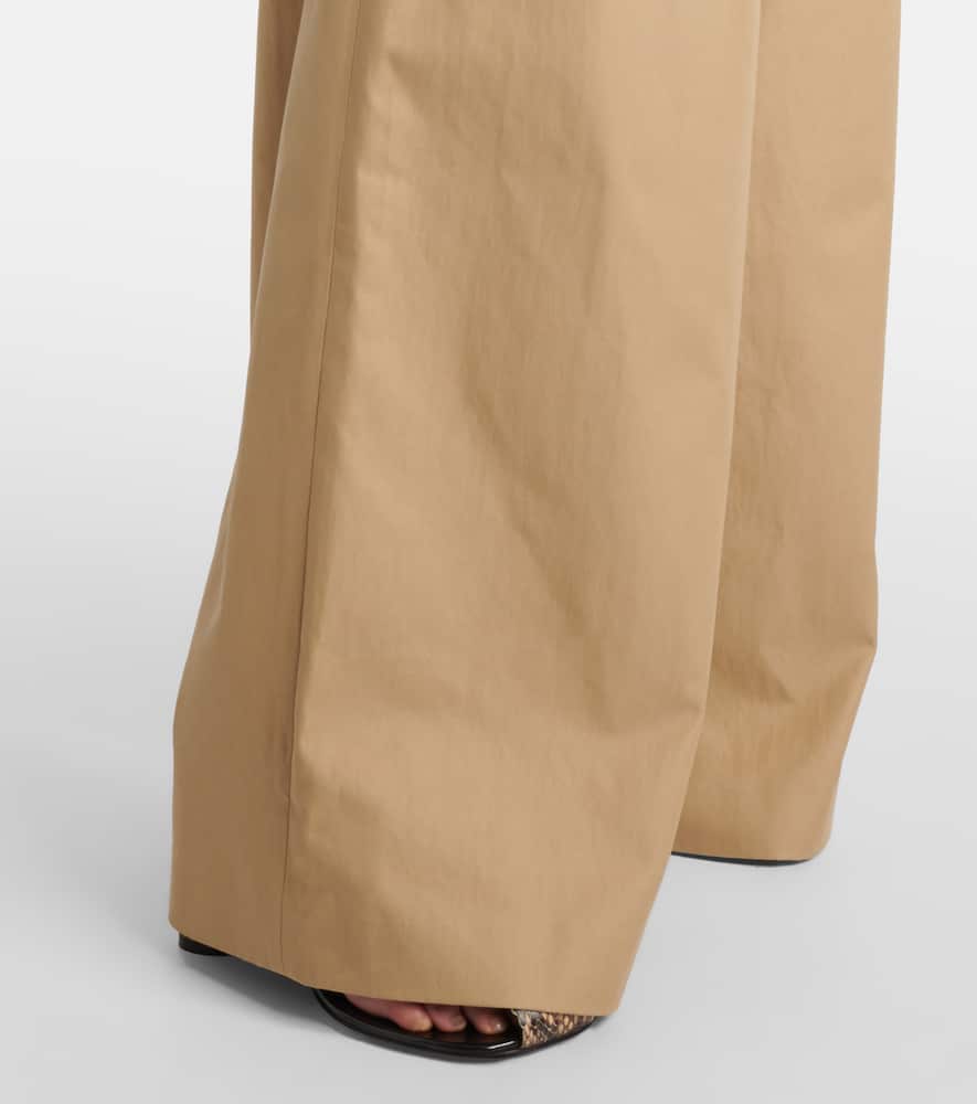 Dries Van Noten Pamplona Wide-leg Pants In Beige