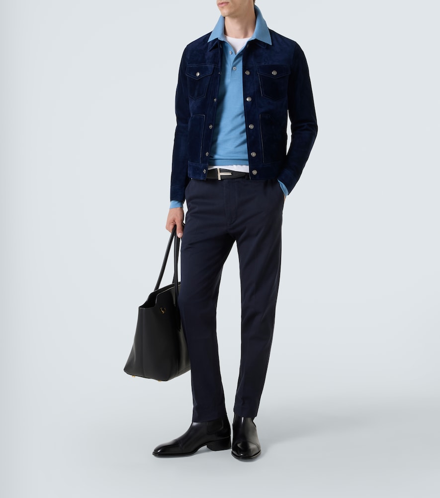  Tom Ford Tom Ford Polopullover Aus Kaschmir Und Seide 