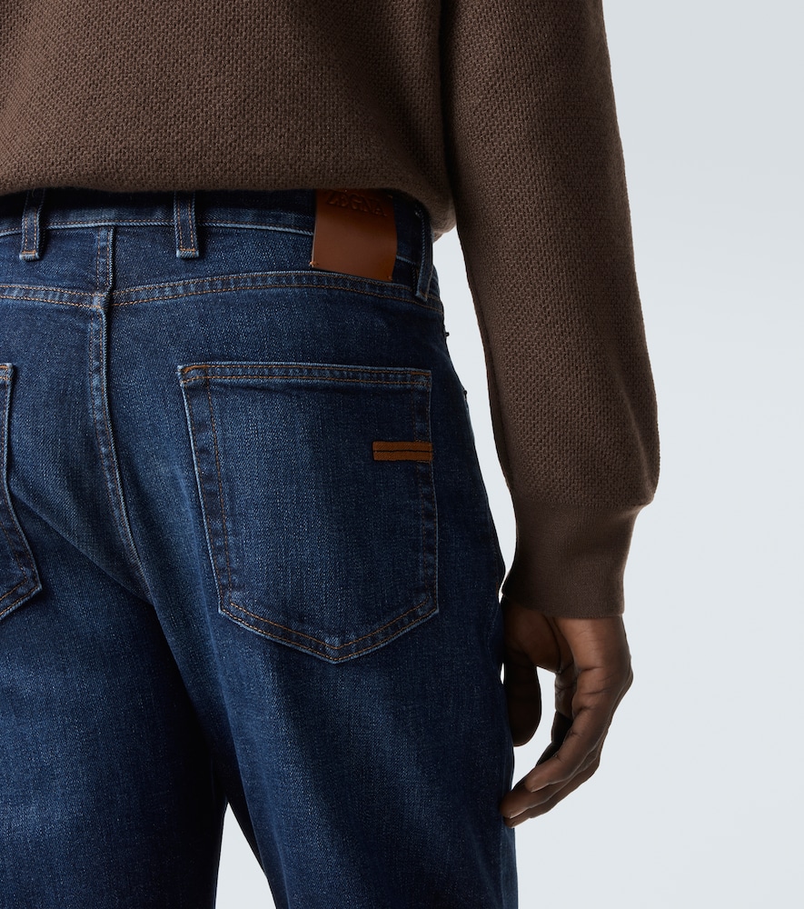  Zegna Zegna Mid-rise Straight Jeans 