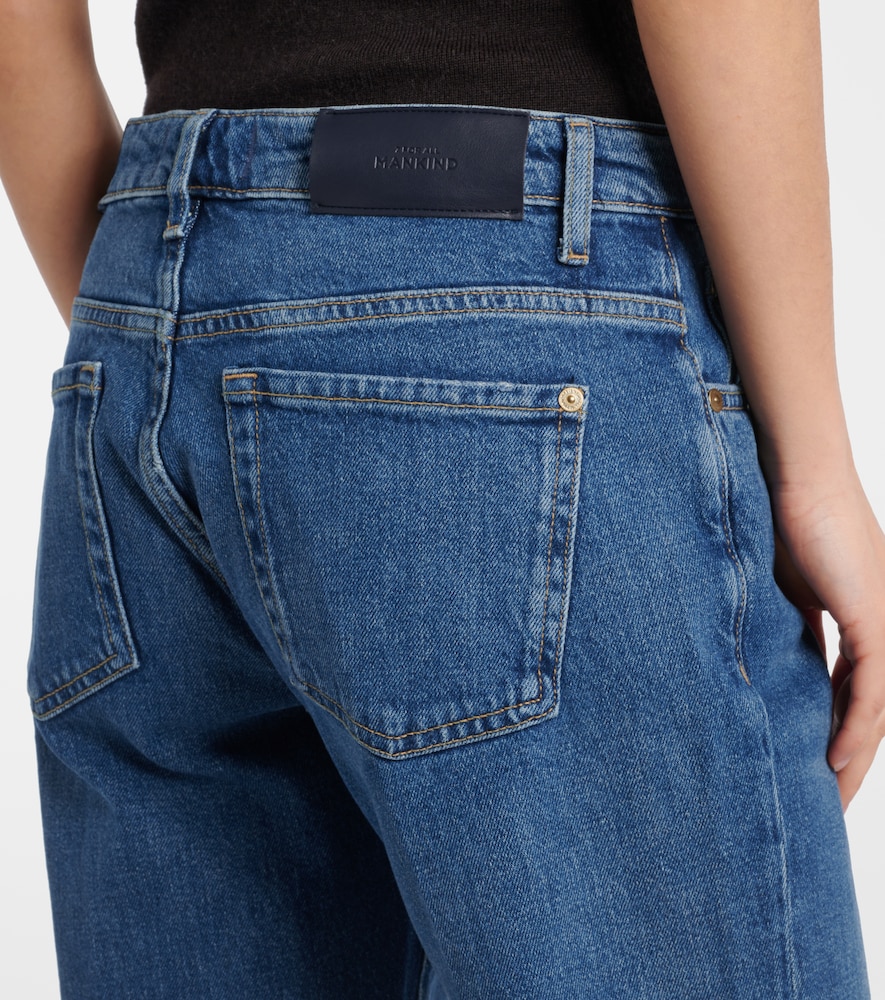 Calie Mid-Rise Straight Jeans