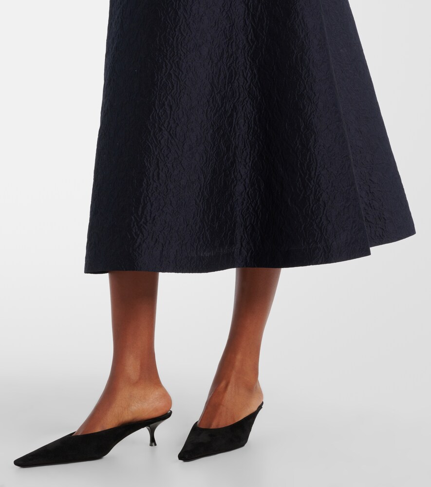  Max Mara Max Mara Midikleid Lyon Aus Cloqué 