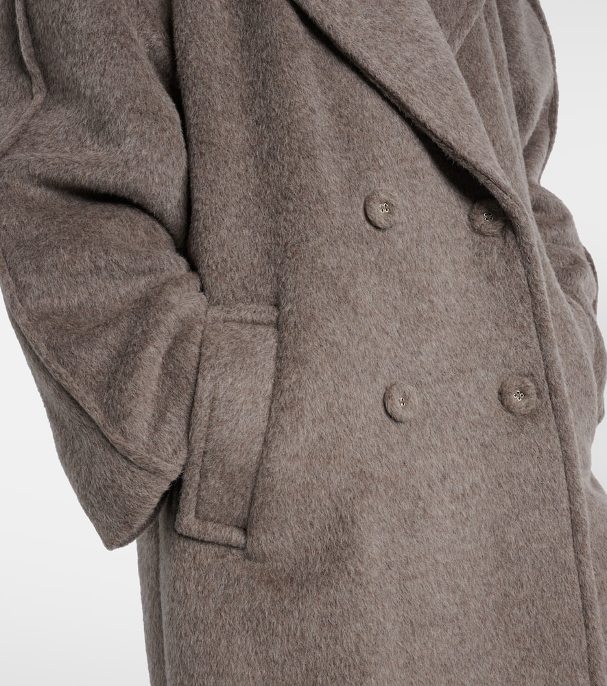 Acne Studios Alpaca And Wool-blend Coat In Gray