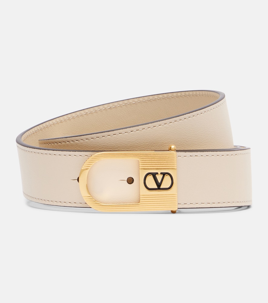 Valentino Garavani VLogo leather belt　ヴァレンティノ ガラヴァーニ Vロゴ レザーベルト Valentino
