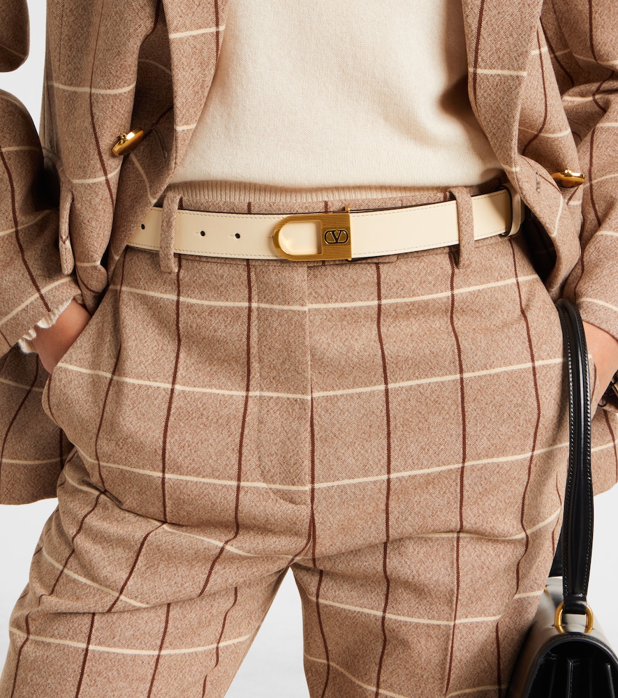 Valentino Garavani VLogo leather belt