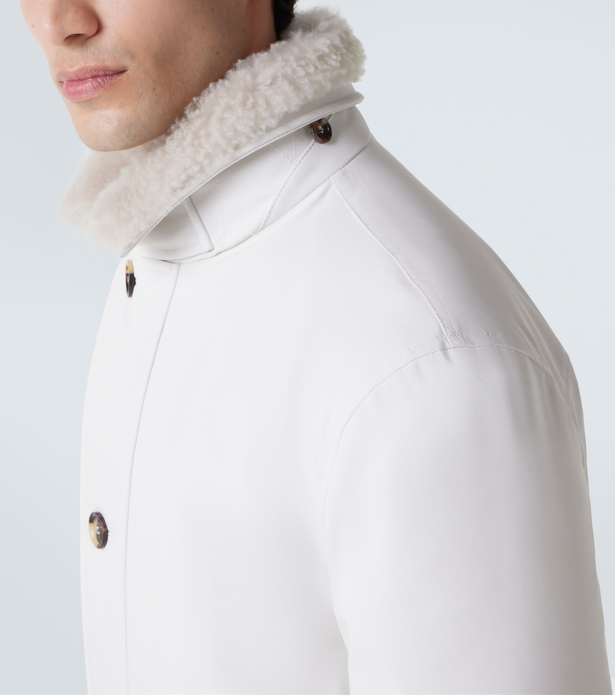 Shearling-Lined Jacket