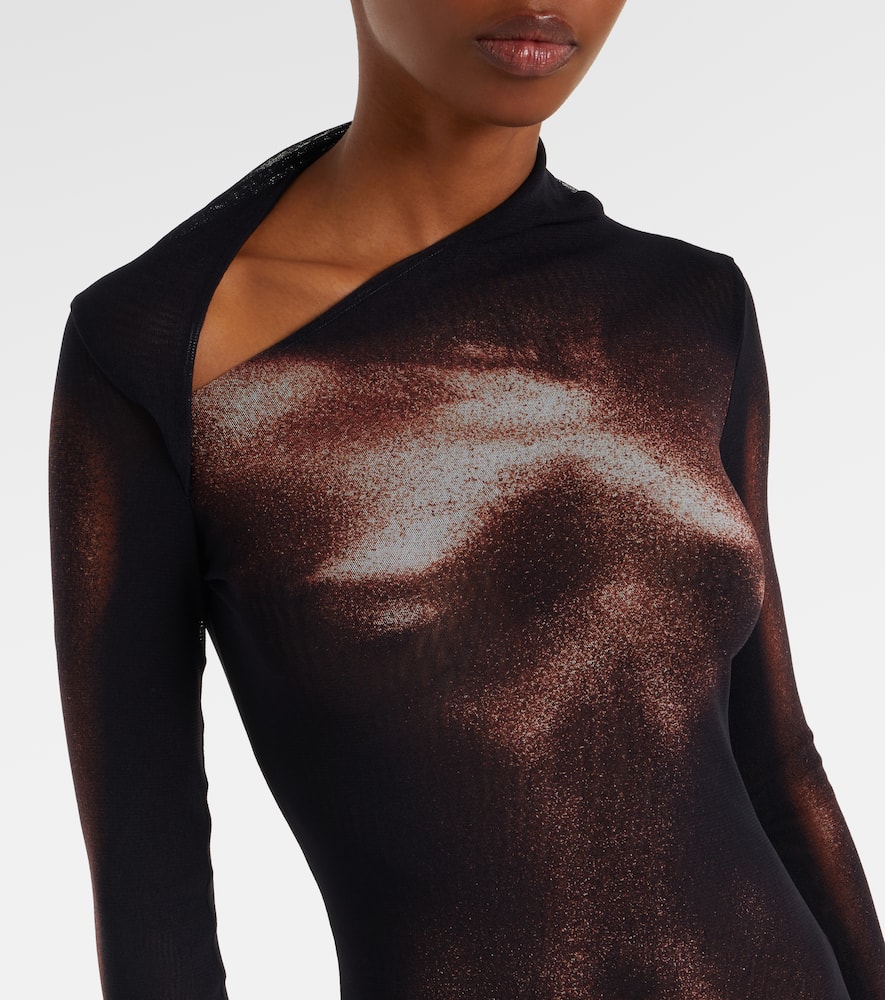 Jean Paul Gaultier Body Dust Dress In Multi