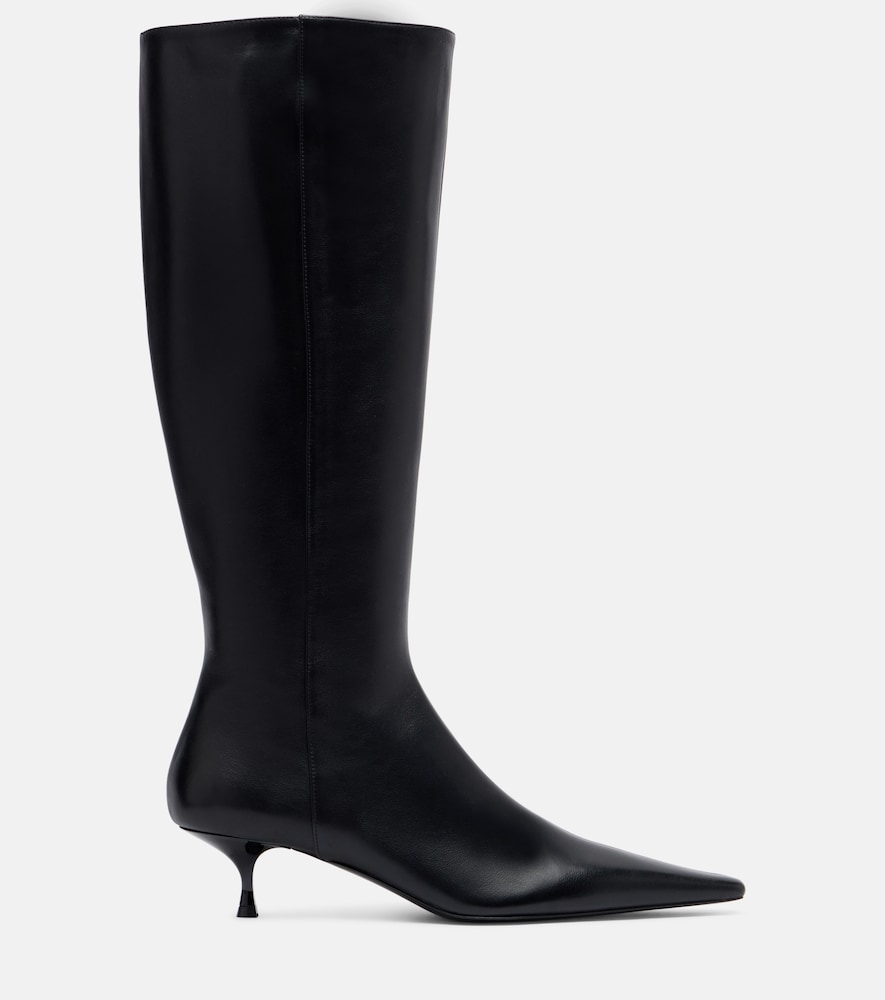  Victoria Beckham Victoria Beckham Pointy 45 Leather Knee-high Boots 