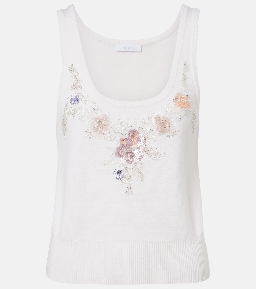 Rabanne Sequined wool and cashmere top | Thumbnail 6 Rabanne Sequined wool and cashmere top | Thumbnail 6
