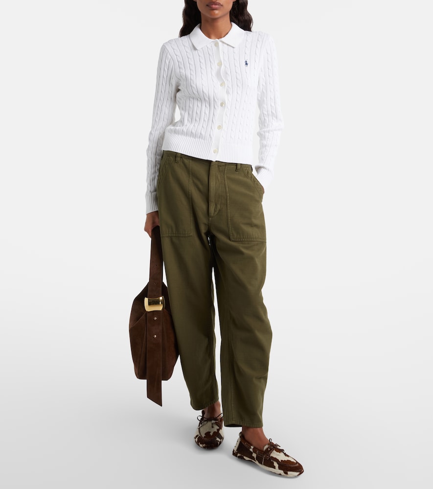 Polo Ralph Lauren Cable-knit cotton cardigan