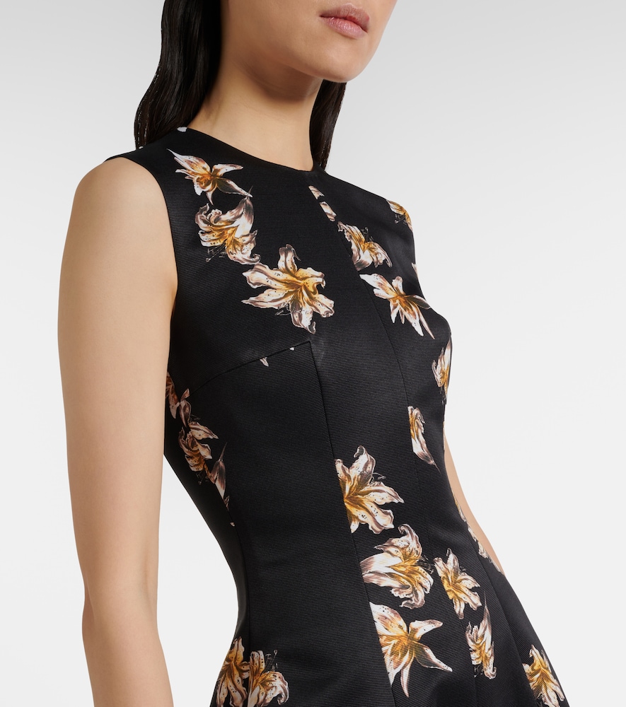  Emilia Wickstead Emilia Wickstead Midikleid Mara Aus Duchesse-satin 
