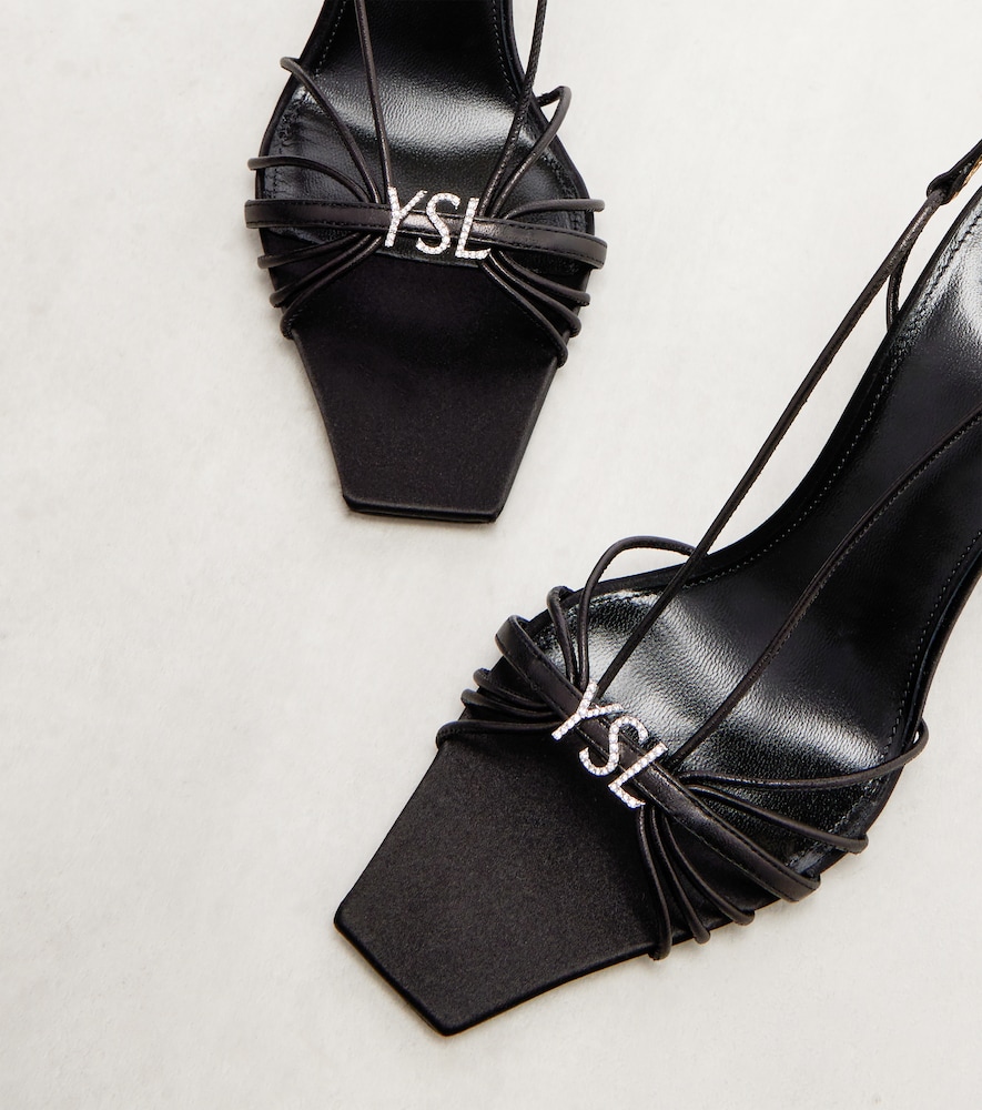 Jerry Leather Slingback Sandals