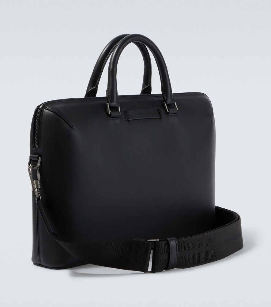  Zegna Zegna Leather Briefcase 