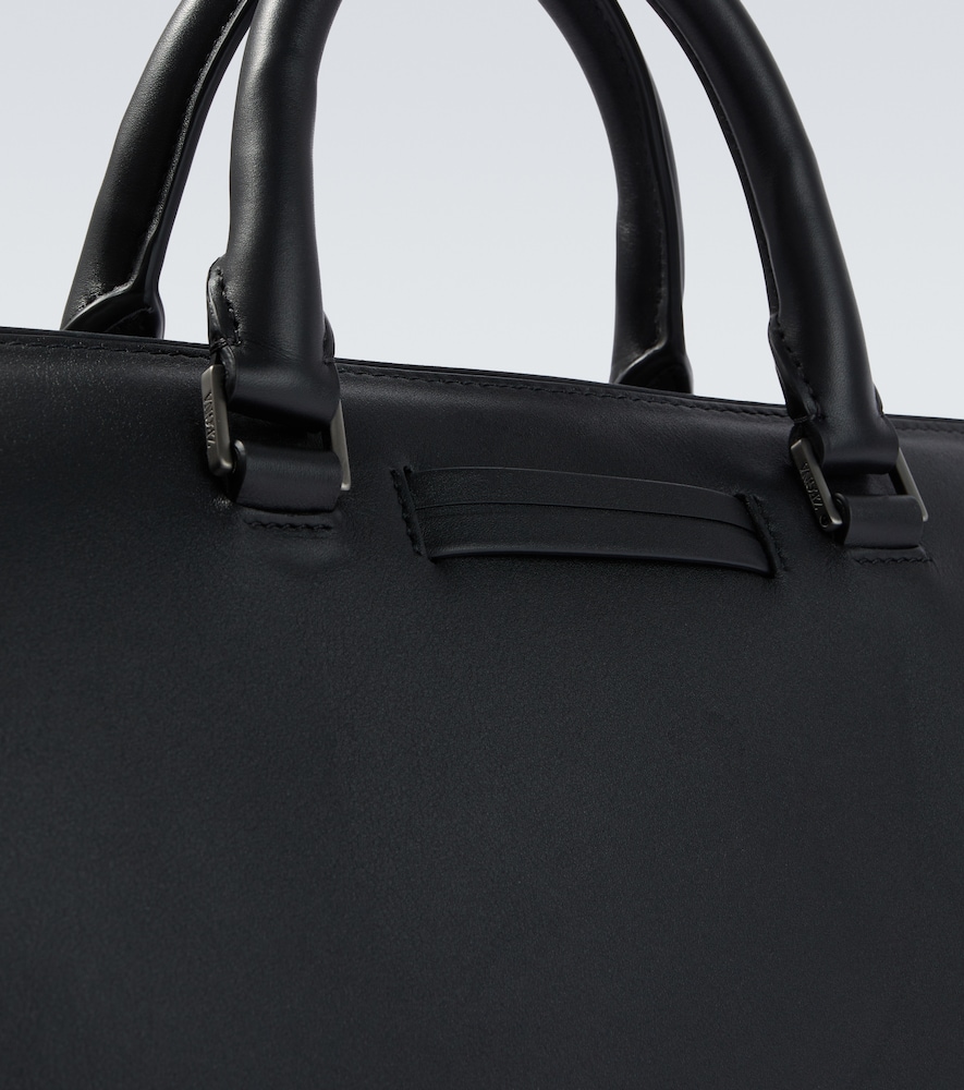  Zegna Zegna Leather Briefcase 