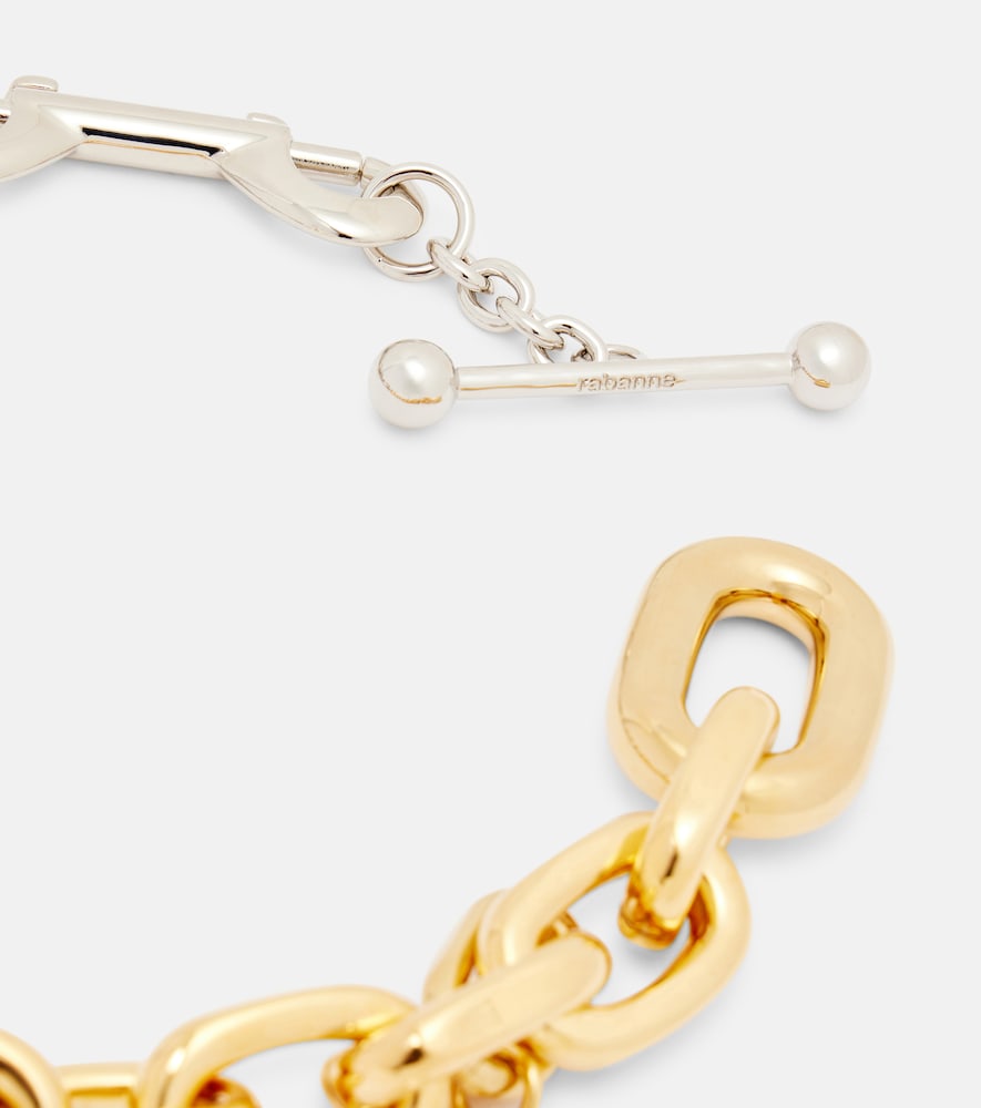  Rabanne Rabanne Halskette Xl Link Mit Kristallen 