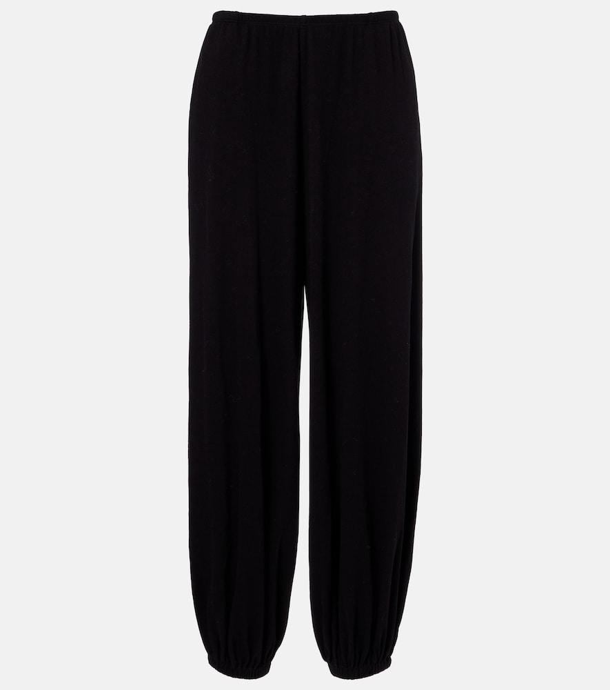 The Row Fiamma Cotton, Cashmere, and Silk Sweatpants