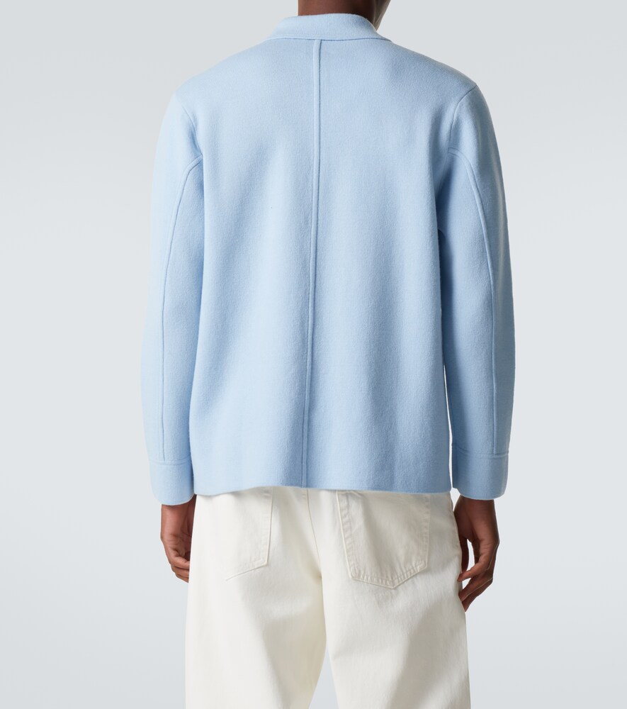  Allude Allude Wool And Cashmere Overshirt 