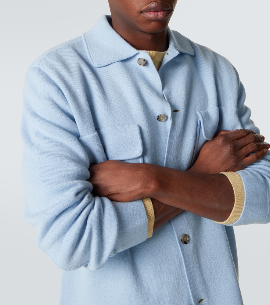  Allude Allude Wool And Cashmere Overshirt 