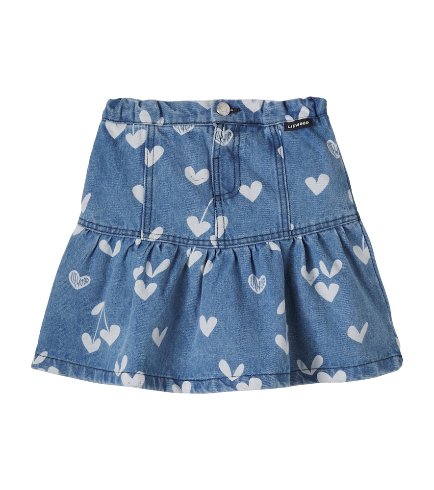Liewood Dayla Printed Denim Skirt