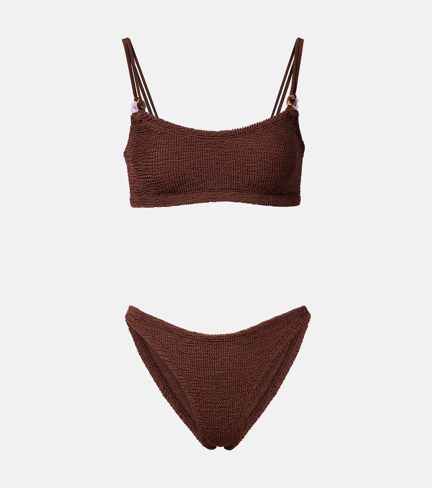 Hunza G Cassie embellished bikini