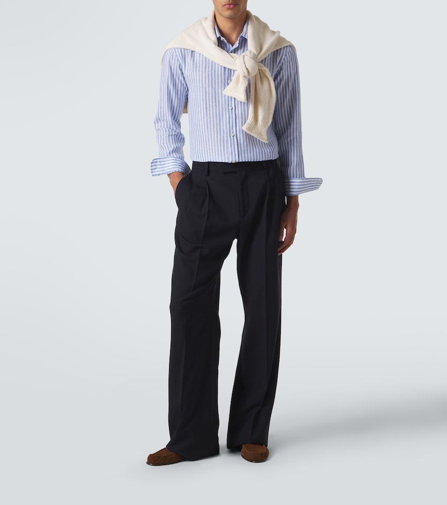  Charvet Charvet Hemd Aus Leinen 