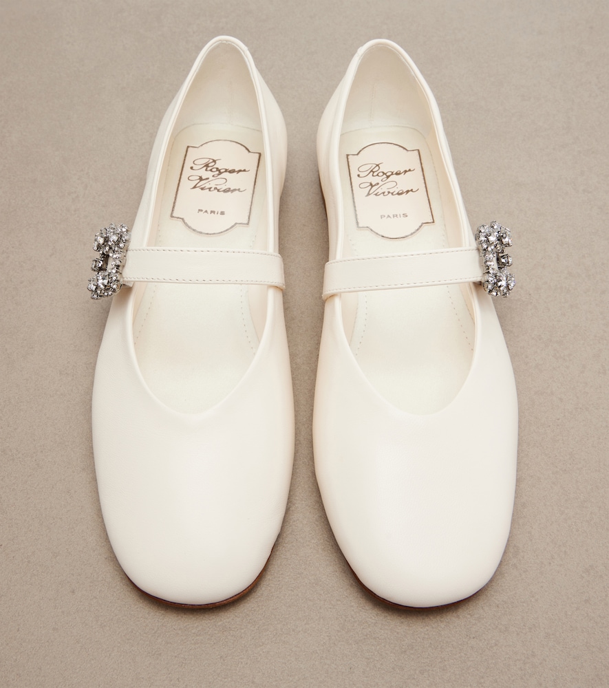  Roger Vivier Roger Vivier Ballerinas Roundytoe Aus Leder 