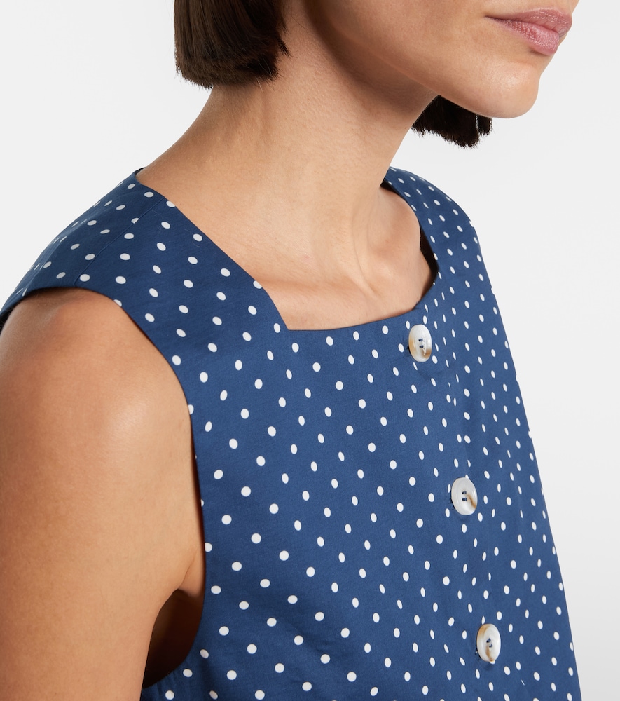 Rio Polka-Dot Cropped Top
