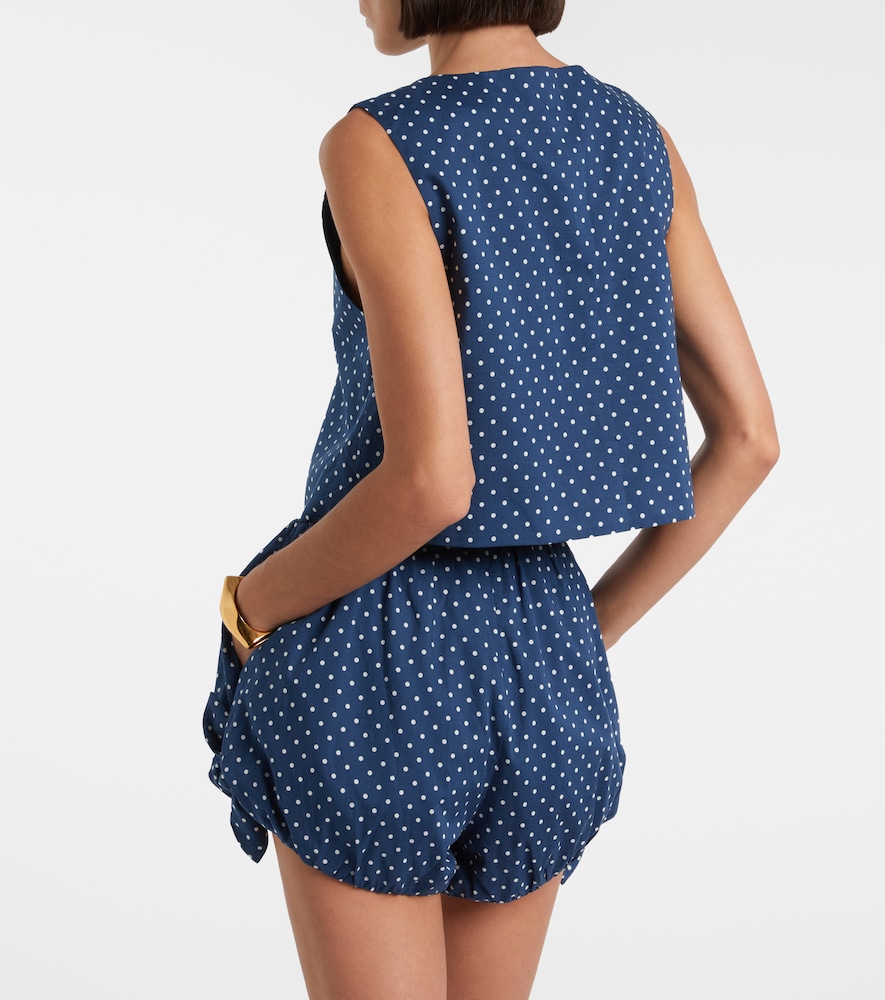 Rio Polka-Dot Cropped Top